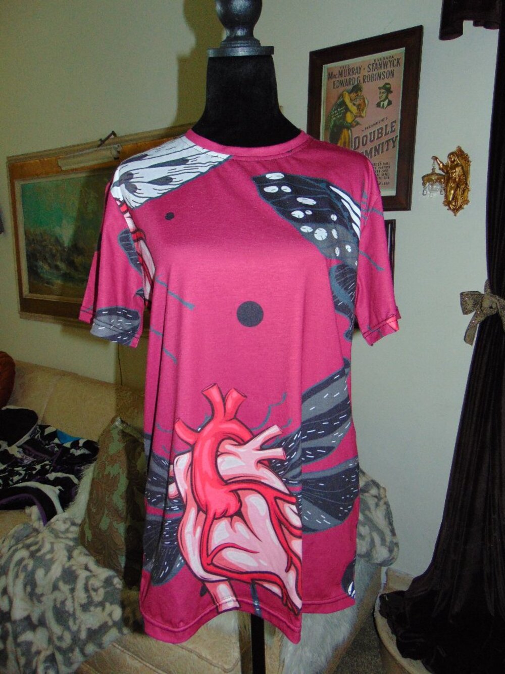 Vena Cava Collection Anatomical Heart Graphic Spreading Love Valentine's T-Shirt